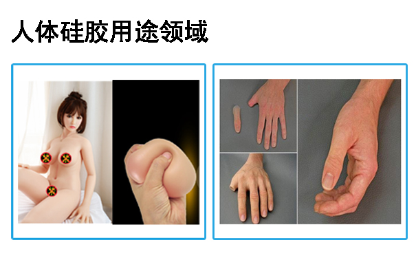 人體硅膠用途應用于哪些領域？